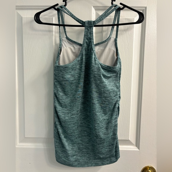 Black Diamond | XS | Heather green Six Shooter strappy tank with built in bra - Picture 8 of 11